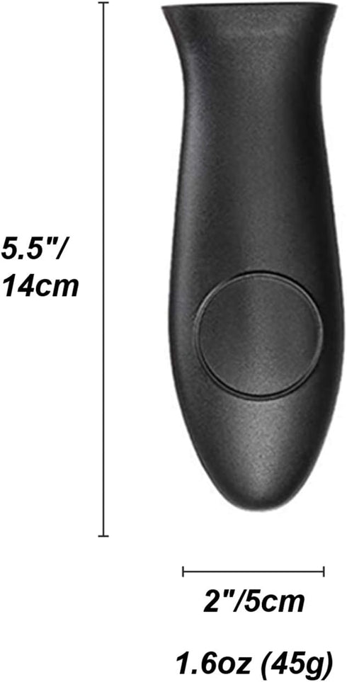 Silicone Hot Handler Holder Reusable Diswasher 6 Pcs Heat Resistant Pot Handle Sleeve Non-Slip Potholder Dishwasher Safe Rubber Grip Handle Cover ...