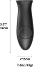 Silicone Hot Handler Holder Reusable Diswasher 6 Pcs Heat Resistant Pot Handle Sleeve Non-Slip Potholder Dishwasher Safe Rubber Grip Handle Cover ...