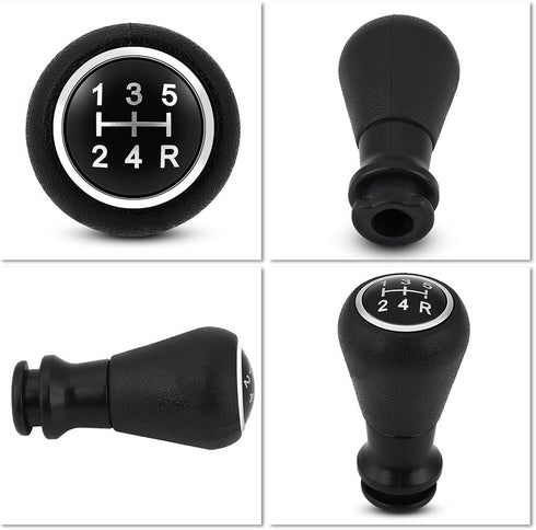 Keenso 5 Speed Shift Knob, Car Gear Shifter Knob Head for Peugeot 106 107 205 206 207 405 Citroen C1 C3 C4...