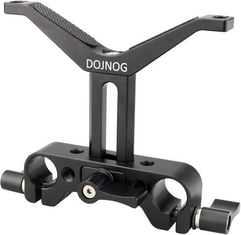 Universal Lens Support Bracket / 15mm Rod Long Lens Support, 38mm Vertical Height Adjustable, for DSLR Camera Shoulder Rig 15mm Rod Rail Block Sys...