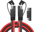 Goupchn SAE to SAE Extension Cable 10AWG 1ft Quick Disconnect Wire Harness SAE Connector with SAE to SAE Polarity Reverse Adapter for Automotive, ...