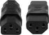 PNGKNYOCN IEC320 C13 Power Adapter,AC 250V 10A IEC320 C13 Female to Female Extension Power Socket Adapter for Cord Connection (2-Pack)...