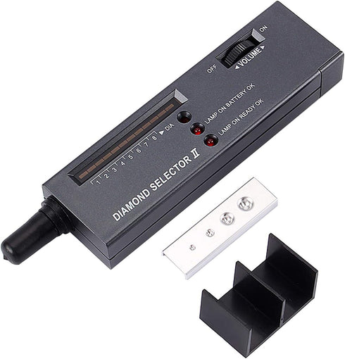 Jewelry Tester Selector Portable Diamond Gold Testers Diamond Tester and 60X Illuminated LED Loupe for Novice and Expert...