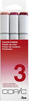 Copic Marker Sketch Color Fusion Markers, CSCF 3, 3-Pack, Red...