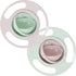 2-in-1 Gyro Bowl Set: Peach & Light Green - Baby Magic Bowl with 360° Rotations for Toddlers (1-3 Years) - Spill-Resistant Design, Includes Lid fo...
