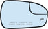Passenger Right Side Mirror Replacement for 2013 2014 2015 2016 2017 2018 2019 2020 Ford Fusion Side Mirror Glass - Side View Heated Convex Mirror...