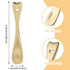 Sibba Face Spatula Lip Mask Applicator 3 PCS Skincare Makeup Spoons Small Facial Make Up Scoop Tool Mini Spoon Multi Skin Care Lotion Cream Stick ...