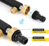 Hydro Jet Power Washer Gun, Wand Water Gun with 3 Power Washer Hose Nozzle Watering Sprayer for Patio Sidewalk Car Window Garden Washing...