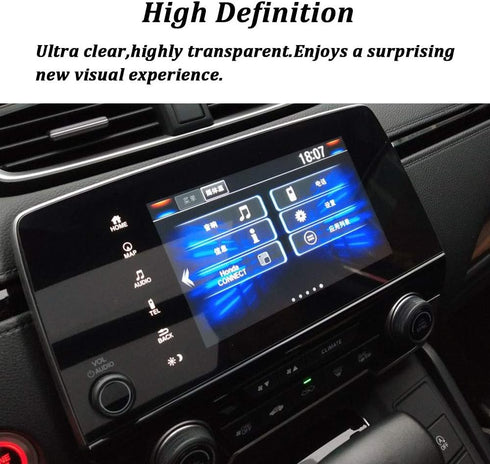 GPS Screen Protector for 7 Inch Honda CRV 2019 2018 2017 Navigation Audio Touch-Screen Tempered Glass Film for Honda CR-V LX EX EX-L Touring Inter...