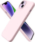 ORNARTO Compatible with iPhone 14 Plus Case 6.7, Slim Liquid Silicone 3 Layers Full Covered Soft Gel Rubber Phone Case Protective Cover 6.7 Inch-C...