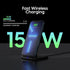 TALK WORKS Wireless Charger Compatible w/iPhone 15/15 Pro/15 Pro Max, 14/14 Plus/14 Pro/14 Pro Max, 13/Mini/Pro/Max, 12/Mini/Pro/Max-Fast 15W Qi C...