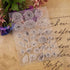 Flowers Clear Stamps for Card Making Bud Leaves Transparent Silicone Stamp DIY Scrapbooking Supplies Embossing Paper Card Album...