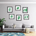 16 Pieces Leaf Stencils Tropical Leaves 42 Patterns Palm Fern Turtle Plant Leaves Template for Painting Reusable Drawing Stencils on Wood Wall Cra...