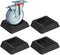 Bed Stoppers to Prevent Sliding - 4 Pack Furniture Wheel Stopper for Hardwood Floor - Rubber Furniture Cups Bed Frame Stopper Caster Cups fit All ...