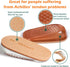 Dr. Shoesert Height Increase Insoles for Men and Women, Wool Felt Gel Heel Cushion Inserts for Leg Length Discrepancy, Shock-Absorbing Shoe Lifts ...