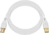 Monoprice - 108612 10ft USB 2.0 A Male to A Male 28/24AWG Cable (Gold Plated) - WHITE for Data Transfer Hard Drive Enclosures, Printers, Modems, C...