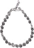 PRITA Ethnic Festive and Casual Wear Flower Design German Oxidized Silver Anklets/Ankle Bracelets for Women (Set of 2)...