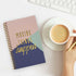 Making Things Happen Spiral Notebook / 5.5" x 8.5" Journal / 120 Checklist Pages/Durable Gloss Laminated Softcover/Gold Wire-o Spiral Binding/Made...