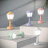 Bedroom Small Table Lamp - Head Retro Table Lamp - Bedroom Touch Control 3 Way Dimmable Bedside Table Lamp Children's Room Living Room Office Dorm...