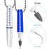 Healvian 2pcs Portable Dental Picks Teeth Stain Remover Mini Travel Plaque and Tartar Remover with Chain Mini Stain Eraser Oral Cleaning Tools for...