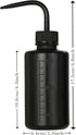 2Pcs 8oz Bottles | ABS Material Water Squirt Bottles for Tattoo Cleaning, Labware Washing, Plant Watering, Black&Pink...