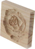 Carved Wooden Cookie Mould Kitchen Cookie Cutter Biscuit Making Bakeware Cake Rose Cookie Cutter for Kitchen DIY and Family Gatherings...