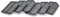 Triton Products 4-210 LocBin Bin Dividers for 3-210 Bins 4-7/8-Inch L by 2-5/8-Inch W by 1/8-Inch H Black ABS Plastic 6-Pack...