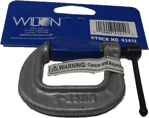 Wilton Carriage C-Clamp, 1" Opening Capacity, 1-1/16" Throat, 140 Series (Model 141C)...
