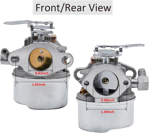 640084B Carburetor Snow Blower Carb Fit for Tecumseh 5HP MTD 632107A 632107 640084 640084A Toro 521 Snow Blower HSSK40 HSSK50 HS50 LH195SA for 640...