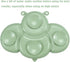 PandaEar 2 Pack Silicone Suction Plates for Baby, Divided Unbreakable Toddler Plate with 2 Pack Spoons for Self Feeding, Babies Utensils Feeding S...