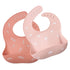 ROCCED Baby Silicone Bibs 2 Sets Baby Bibs with Food Catcher for Girls Boys Toddlers BPA Free Waterproof Soft Adjustable for Babies-Soft Pink/Pale...