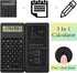 Calculator?calculators Desktop with Writing Screen, Large Display, and Quiet Design - Ideal for Students and Office Workers (Black)...