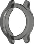 Black-3Pack Covers Compatible with Garmin vívoactive 4 Watch Case Accessories Transparent TPU Protective Bumper Scratch-Resistant for 45 mm Vívoac...