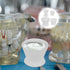 Healifty Dental Silicone Mixing Cup Lab Rubber Mixing Cup Self Coagulation Practical Dental Oral Cup...