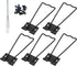 5 Pcs Easel Back, 4.39” Iron Picture Frame Easel Back, Photo Frame Easel Back Stand with Screws & Screwdriver (Black)...