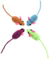 Totority Catnip Mice Cat Toy Rubber Band Mouse Catnip Toys for Cats Funny Pet Shop Mouse Toy Pet Elastic Rope Mouse Cat Teaser Playing Prop Realis...