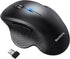 Bluetooth Mouse, Wireless Mouse, Ergonomic Mouse, 2.4GHz with USB Receiver, 1600 DPI Optical Tracking, Quiet Clicks, Computer Mouse for Laptop, PC...