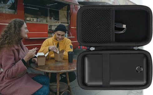 khanka Hard Travel Case Replacement for Anker 347 Power Bank (PowerCore 40K), 40,000mAh Battery Pack, Case Only (Black)......