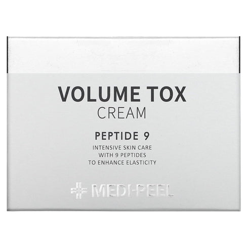 Peptide 9, Volume Tox Cream, 1.76 oz (50 g), Anti-wrinkle cream, Collagen, Hyaluronic acid, Moisturizing Cream, Enhance Elasticity, Anti-aging, Vo...