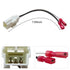 4pcs Front Rear Door Speaker Wire Harness Connector Plug for Jeep 2014-2018 Renegade...