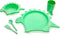 5 Piece Cellulose Feeding Meal Set, Plate, Bowl, Cup, Spoon & Fork – Eco-Friendly, Dishwasher & Microwave Safe (Dinosaur)...