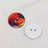 Chenkou Craft 100pcs Mix Halloween Wood Buttons Wizard Pumpkin Lantern Ghost Spider Skull Castle Sewing Craft 2 Holes (3/4"(20mm), Multi-color)...