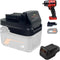 for Ridgid AEG to Milwaukee Battery Adapter, Convert for Ridgid AEG 18V Lithium Batteries to Milwaukee M18 18v Cordless Power Tools Use...