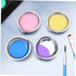 Cabilock Paint Palettes Watercolor Painting Tray: 12 Pcs Stainless Steel Paint Pallet, Paint Holder for , Mini Mixing Palette, Painting Palette fo...