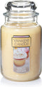 Yankee Candle Vanilla Cupcake Scented Classic 22oz Large Jar Single Wick Candle, Over 110 Hours of Burn Time, Ideal for Creating Relaxing Ambience...