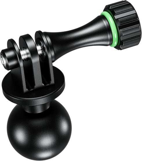 BRCOVAN Aluminum Alloy Tripod Mount Adapter with Camera 1/4"-20 Thread & 1'' TPU Ball Joint, Compatible with RAM Mounts B Size 1'' Ball Double Soc...