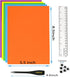 84PACK Foam Craft Sheets 8.5x5.5 inch Eva Color Bulk Foam Paper Set for Kids Classroom Art Craft Projects DIY Handcraft by MEARCOOH...