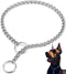 Dog Collar Slip Collar Metal Collar Chewproof P Collar Heavy Chain Dog Training Collar Choke Collar Adjustable Weather Proof Alloy Collars for Sma...