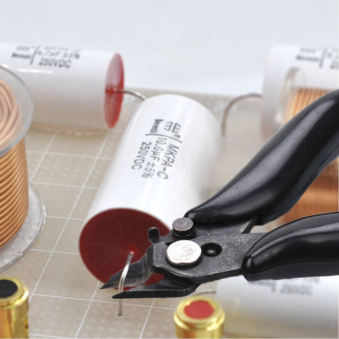 Eagles 3.5Inch Micro Soft Wire Cutter,Mini Shear Flush Cutter for Electronics, Making Jewelry-Black...
