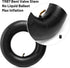 Heavy Duty 4.80-8/4.00-8 Inch Replacement Tire Inner Tube, 4.80/4.00-8 Innertube with TR87 Angled Valve for Wheelbarrows, Mowers, wagons and More ...